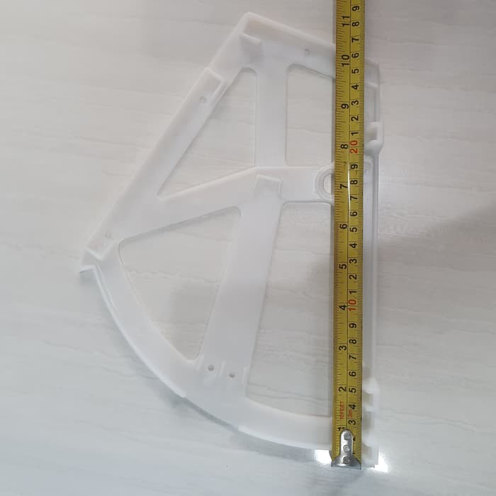 {KUALITAS TERBAIK}      Bracket Fitting Engsel Lemari Rak Sepatu Putar 2 Susun Hitam Plastik