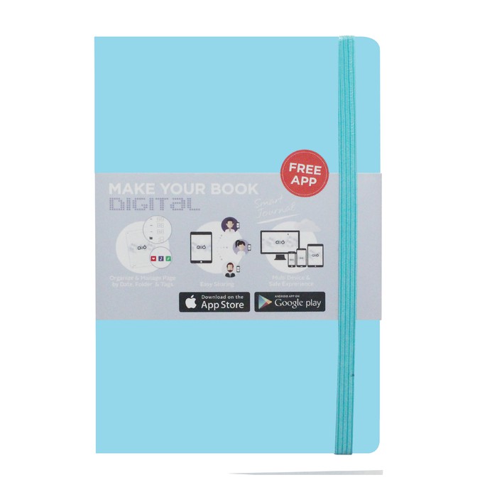 O2O Journal Light Blue NBAEF-HC004