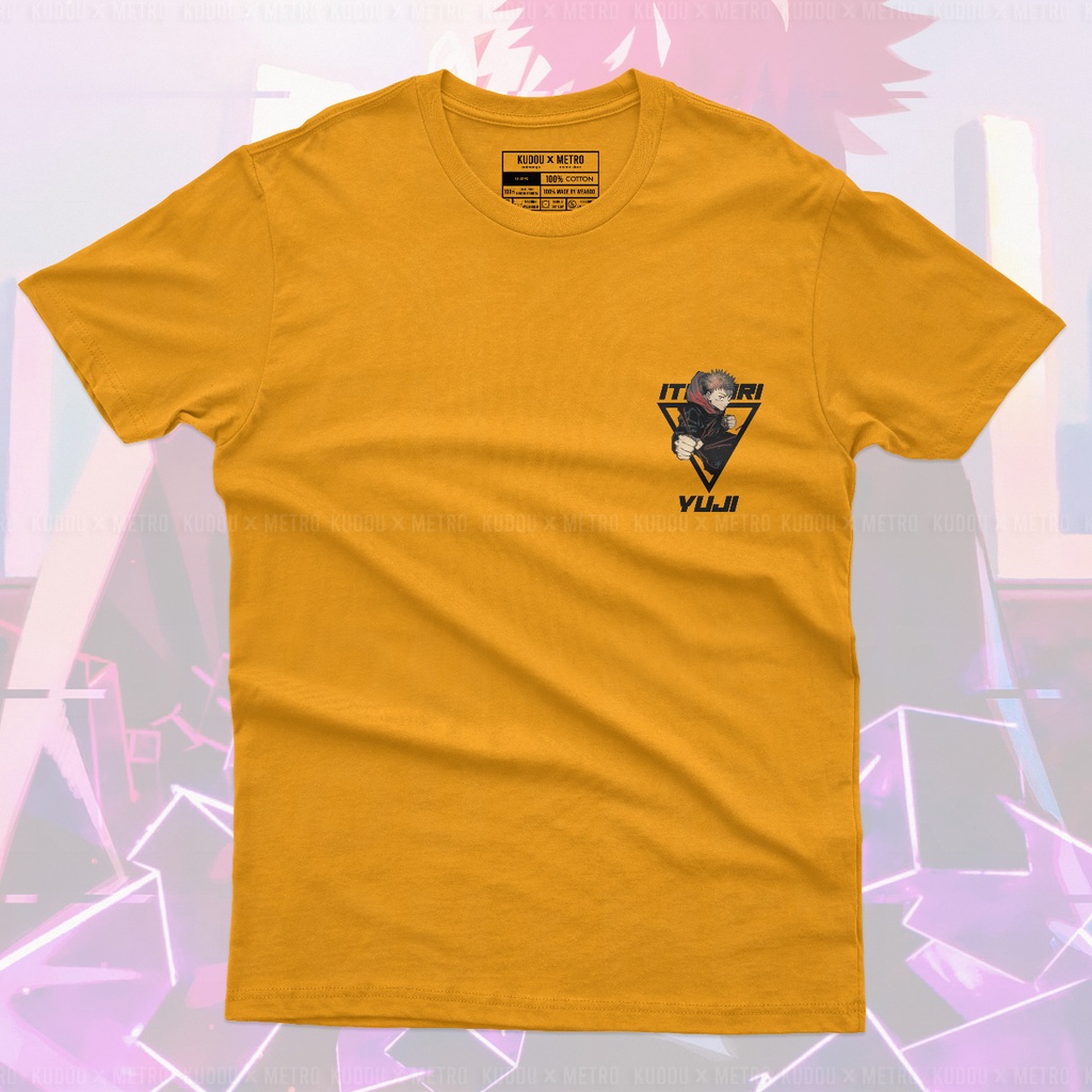 Kaos Itadori Speciality Character Anime Manga Jujutsu Kaisen Premium Unisex