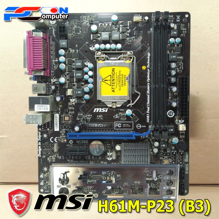 MOBO Intel soket LGA 1155 H61 ONBOARD DDR3