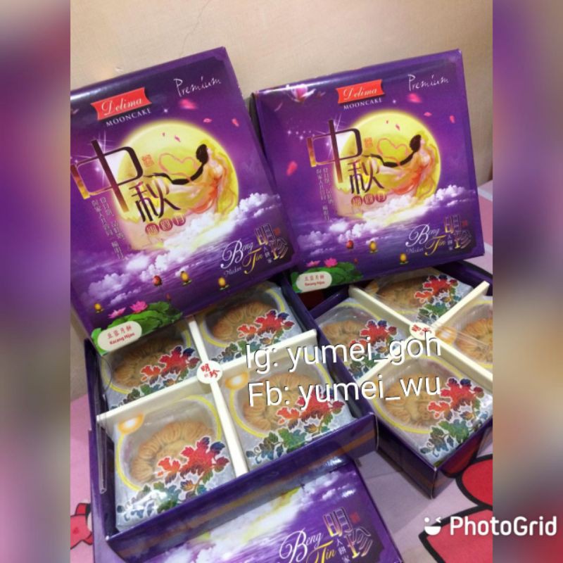 

delima mooncake medan kotak jumbo lux