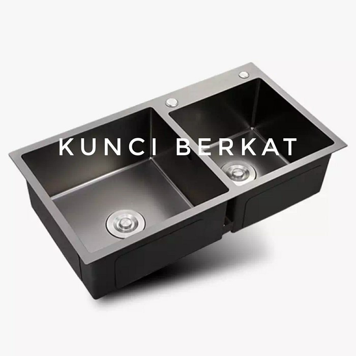 Kitchen Sink Black/Bak cuci piring hitam/BCP/Sus 304