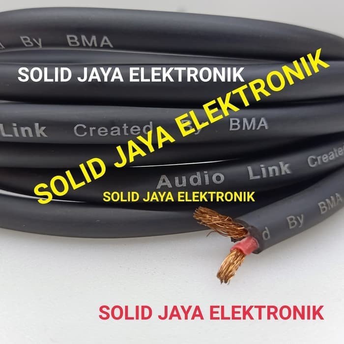 KABEL SPEAKER BMA ORIGINAL KABEL AUDIO LINK 2 X 2.5 MM TEMBAGA ASLI