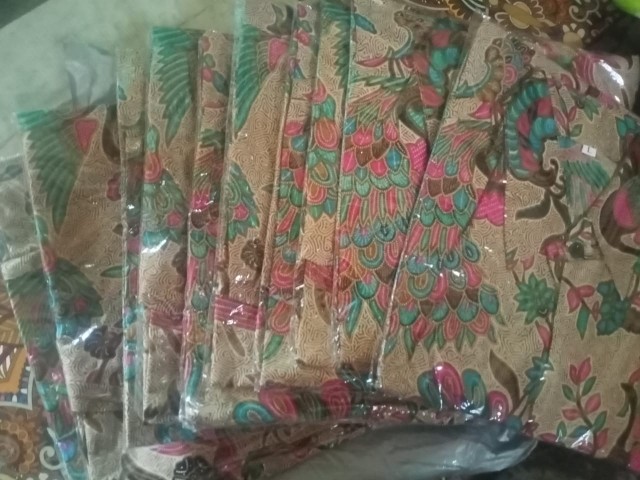 Kemeja Batik Lengan Pendek Hrb Bswart 026 Kenongo Padi