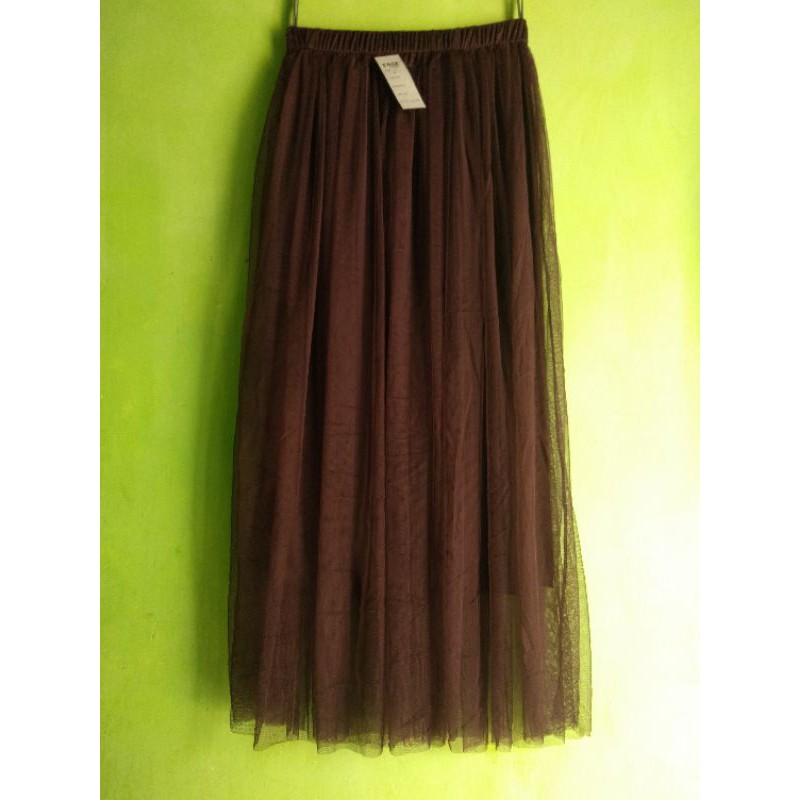 Rok tutu maxi skirt/rok tutu lilac