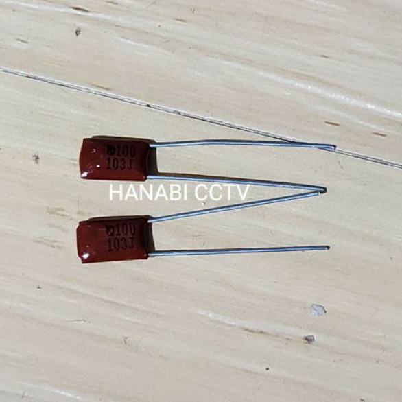 Capasitor Milar 103 100v Merah