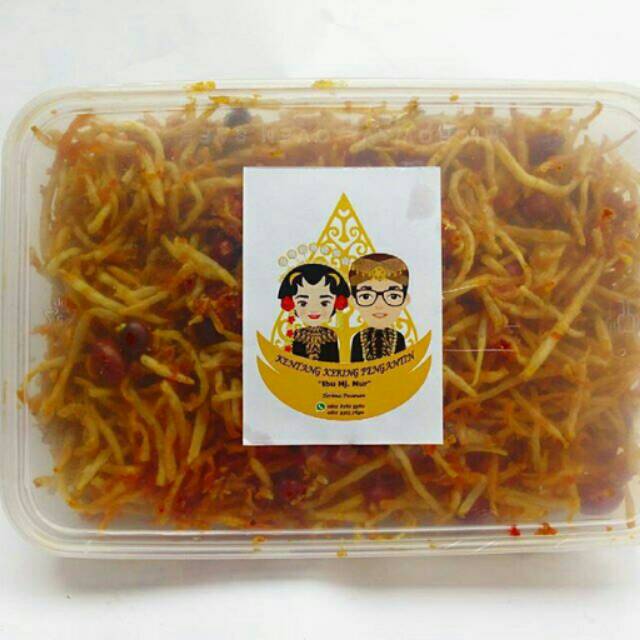 

Kentang Kering Mustofa / Kentang Pengantin Hj. Nur 350gr