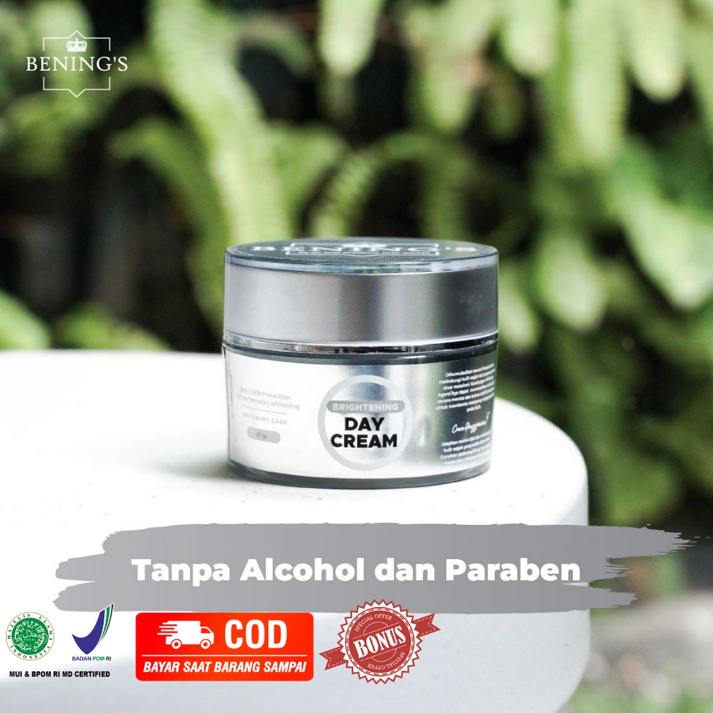 Benings Brightening Day Cream Cerah & Glowing  By Dr Oky Pratama Original Skincare Benings Indonesia