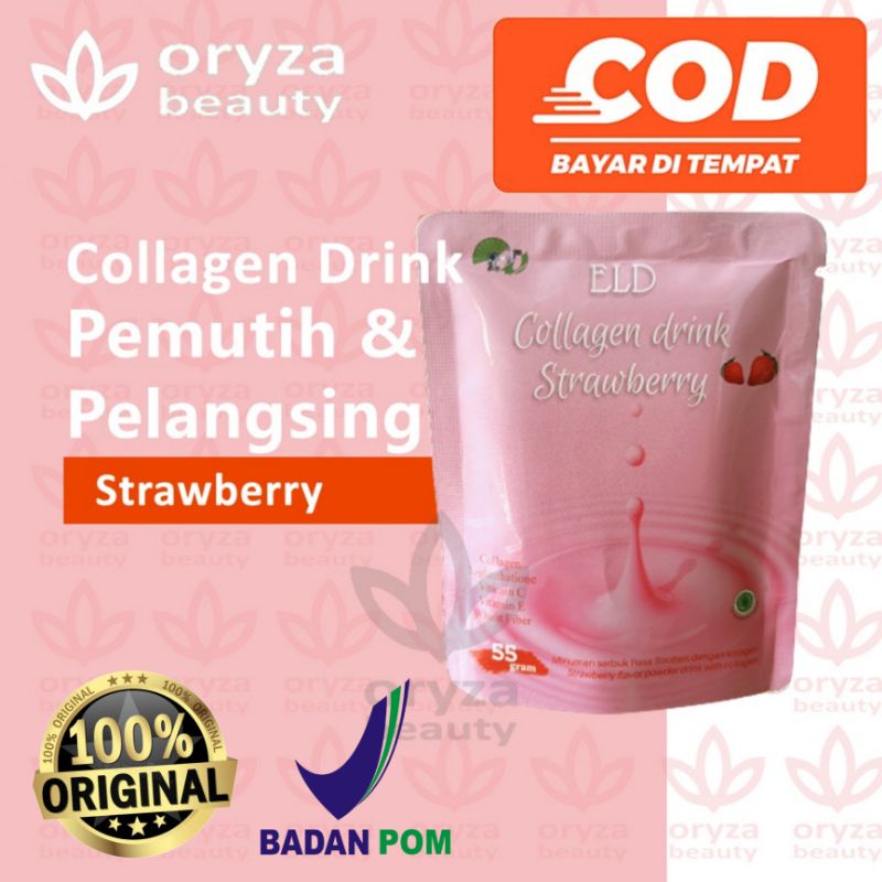 Eld Collagen Drink Strawberry