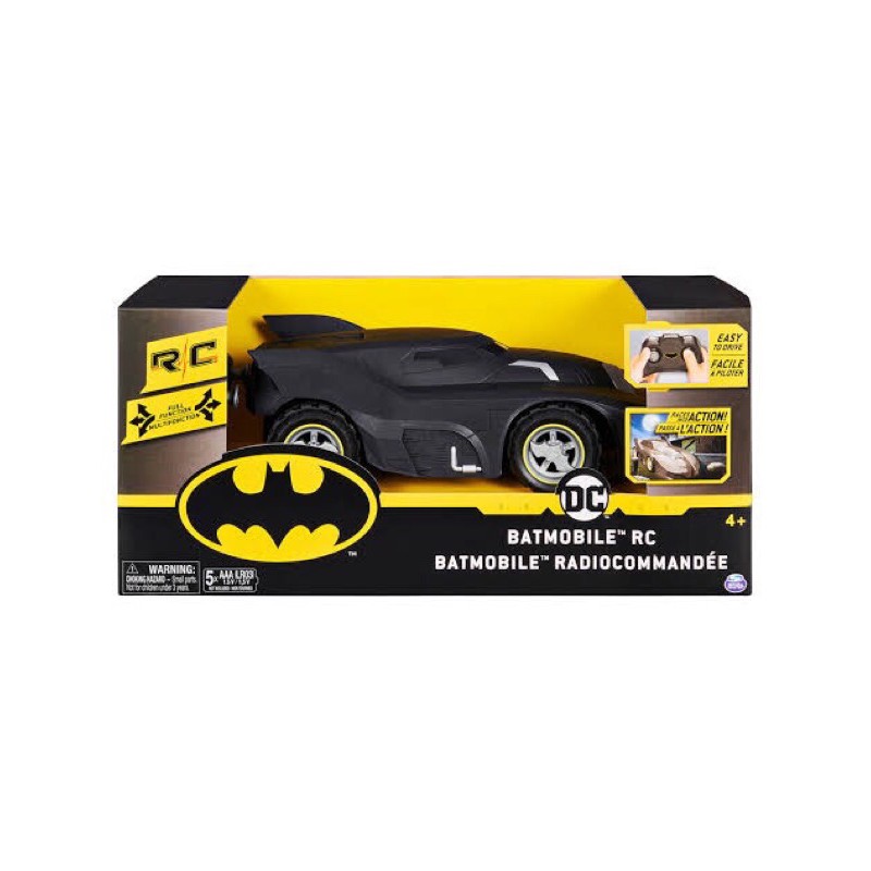 BATMAN DC Mobil Mobilan Remot Control - Mobil Batman RC - Batmobile RC DC Batman - Mobil Batman