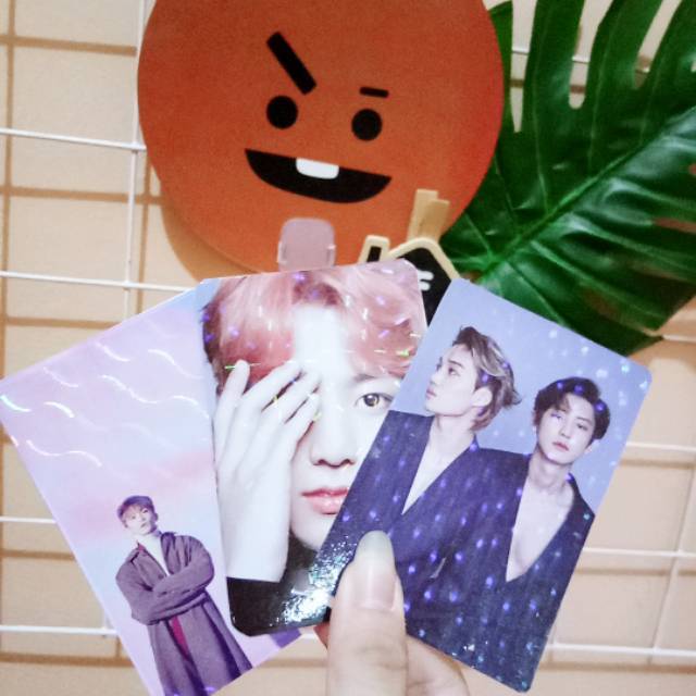 Custom Hologram Photocard polaroid cetak foto