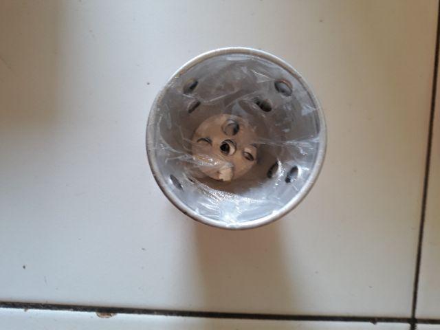 Cetakan Kue Bolu Kukus B Bahan Alumunium Isi 1 Lusin