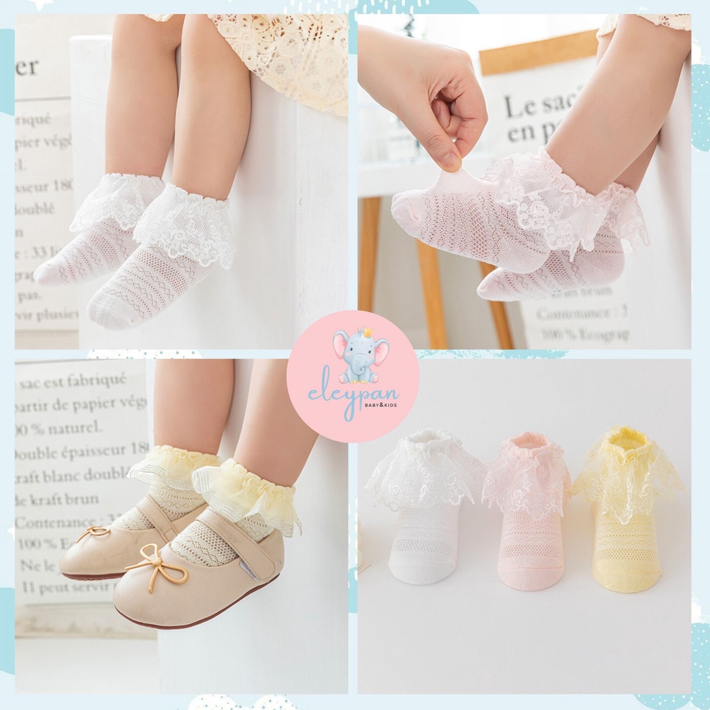 Kaus Kaki Anak Renda / Kaos Kaki Bayi / Kaus kaki Bayi lucu