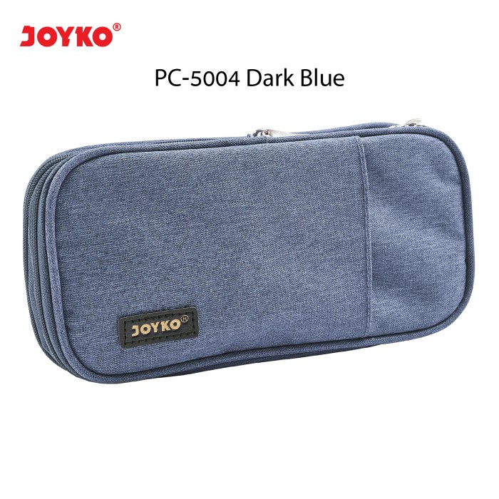 

Kotak Tempat Pensil Pencil Case Joyko PC-5004 - Dark Blue