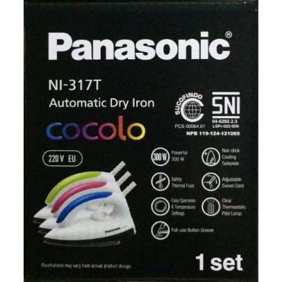 Setrika Panasonic 300 Watt NI - 317 T