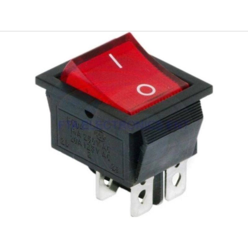 Saklar switch lampu besar 4 pin Switch 4 kaki