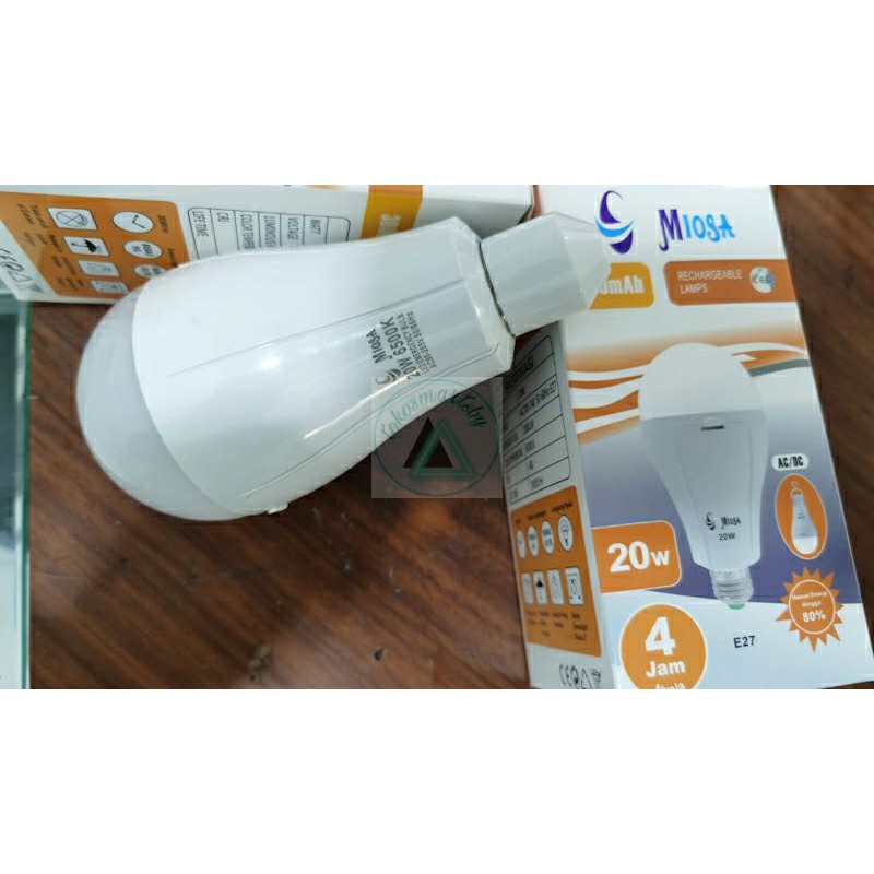 Bohlam LED Lampu Emergency Lampu Magic 20W / 30W Sentuh ON OFF