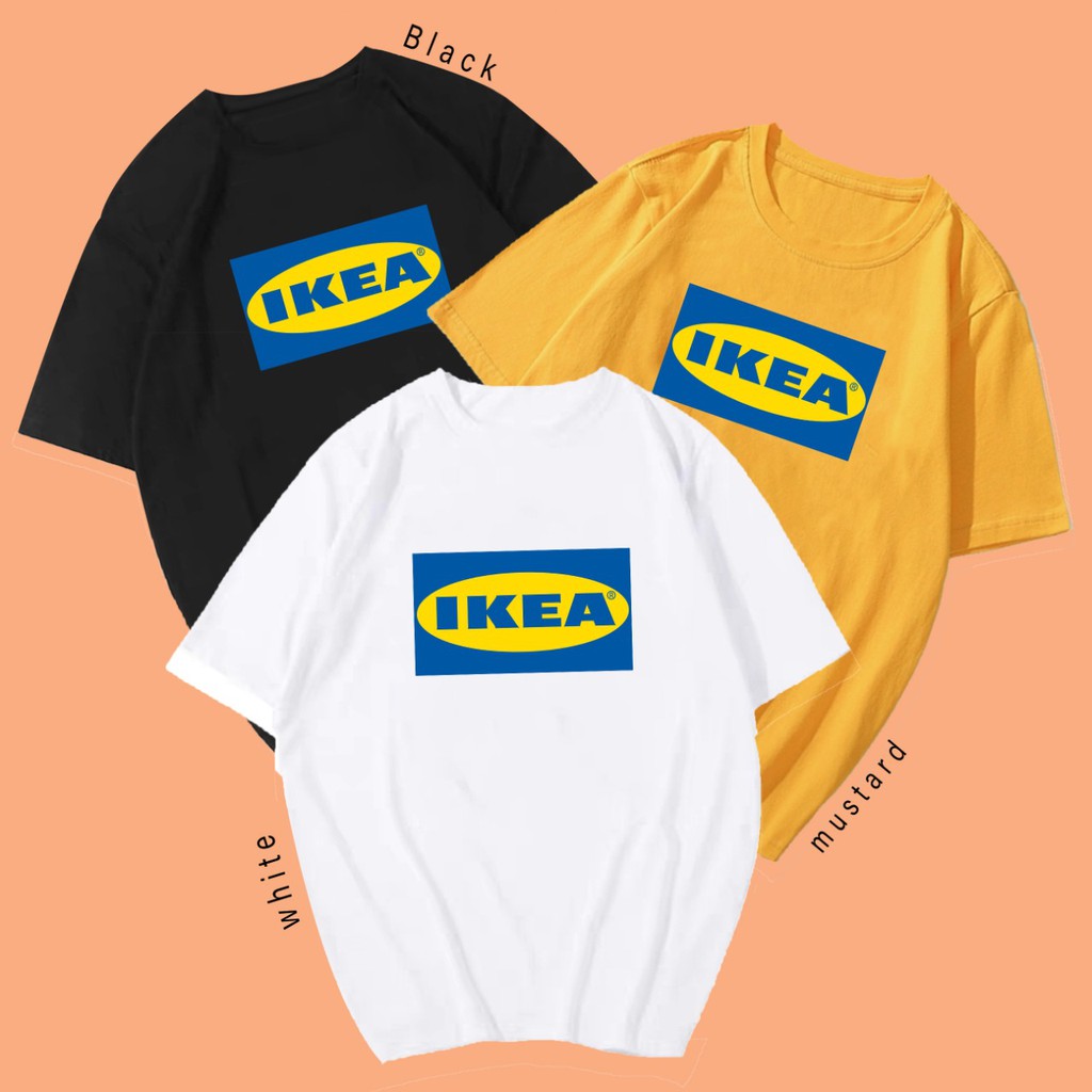 IKEA  / TERMURAH BAJU KAOS KATUN WANITA/ PRIA UNISEX LENGAN PENDEK / TUMBLR TEE