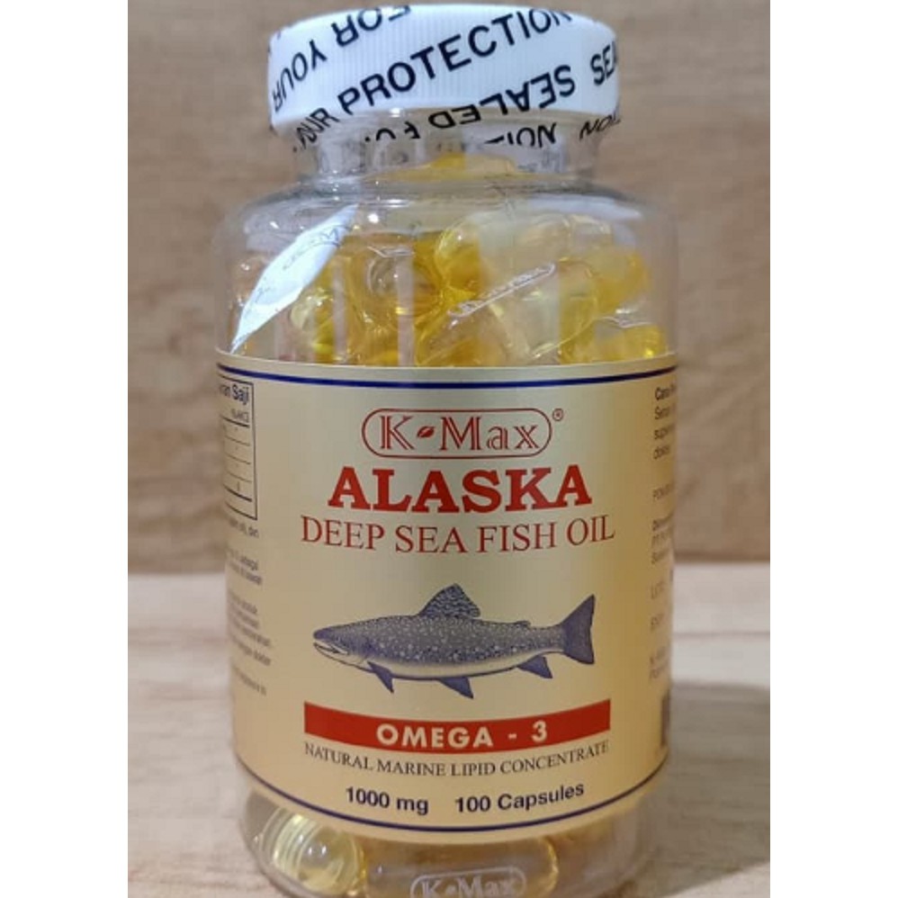 Putih K Max Alaska Putih Omega 3 Deep Sea Fish Oil Vitamin E Putih Indonesia