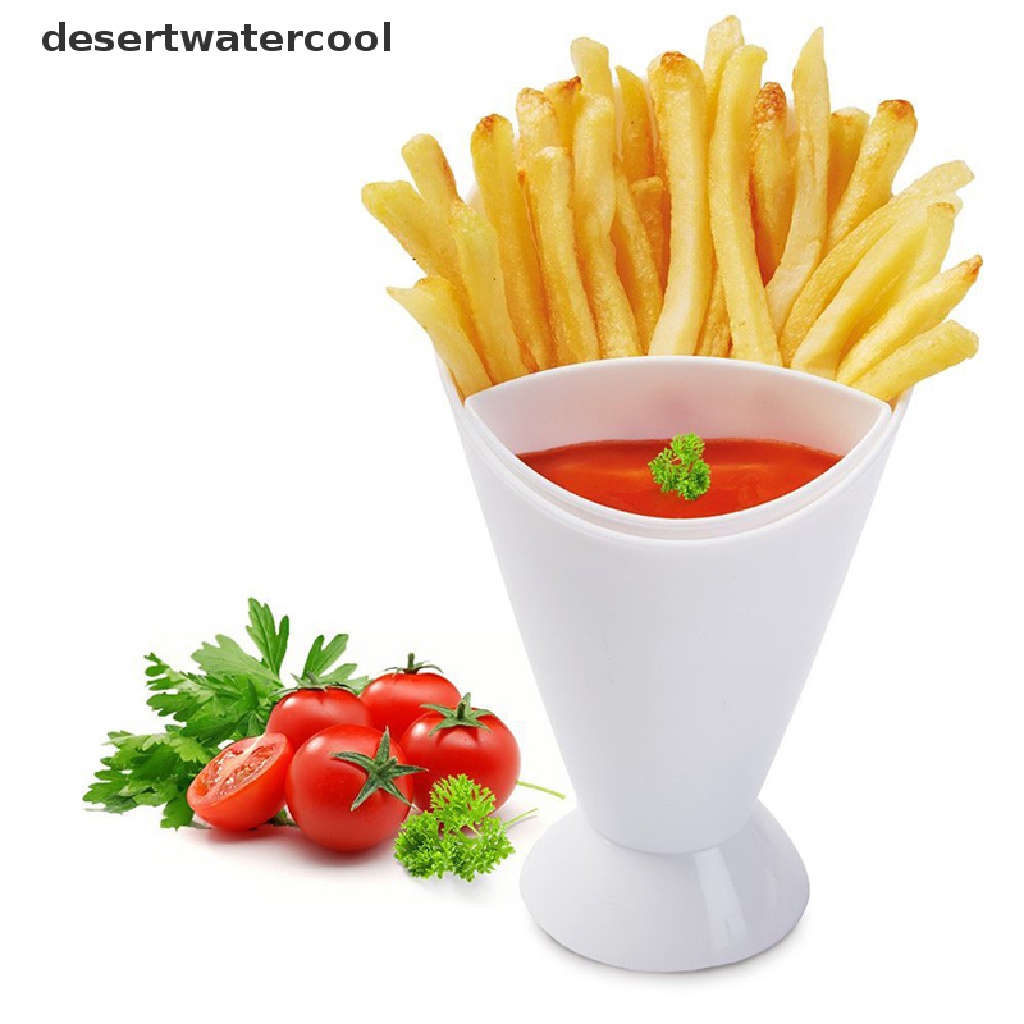 2 in 1 cone holder Kentang Goreng Dengan Celup