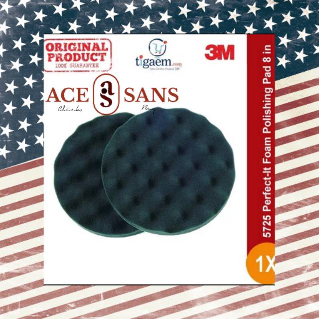 3M 5725 Perfect-It Foam Polishing Pad 8 In | Foam Polishing | Perawatan Mobil | 3M | Original