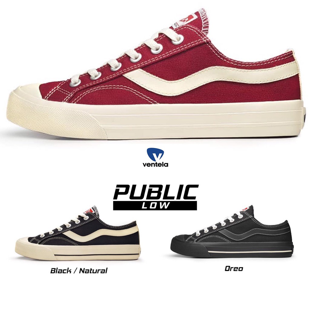 Sepatu Ventela Public Low Original | Shopee Indonesia