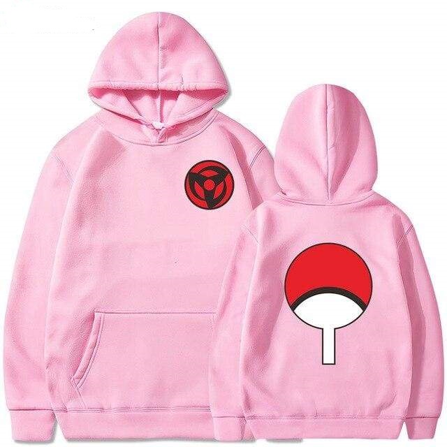 Sweater Hoodie UCHIHA SHARINGAN Anime NARUTO Jumper Pria Wanita Size S M L XL XXL