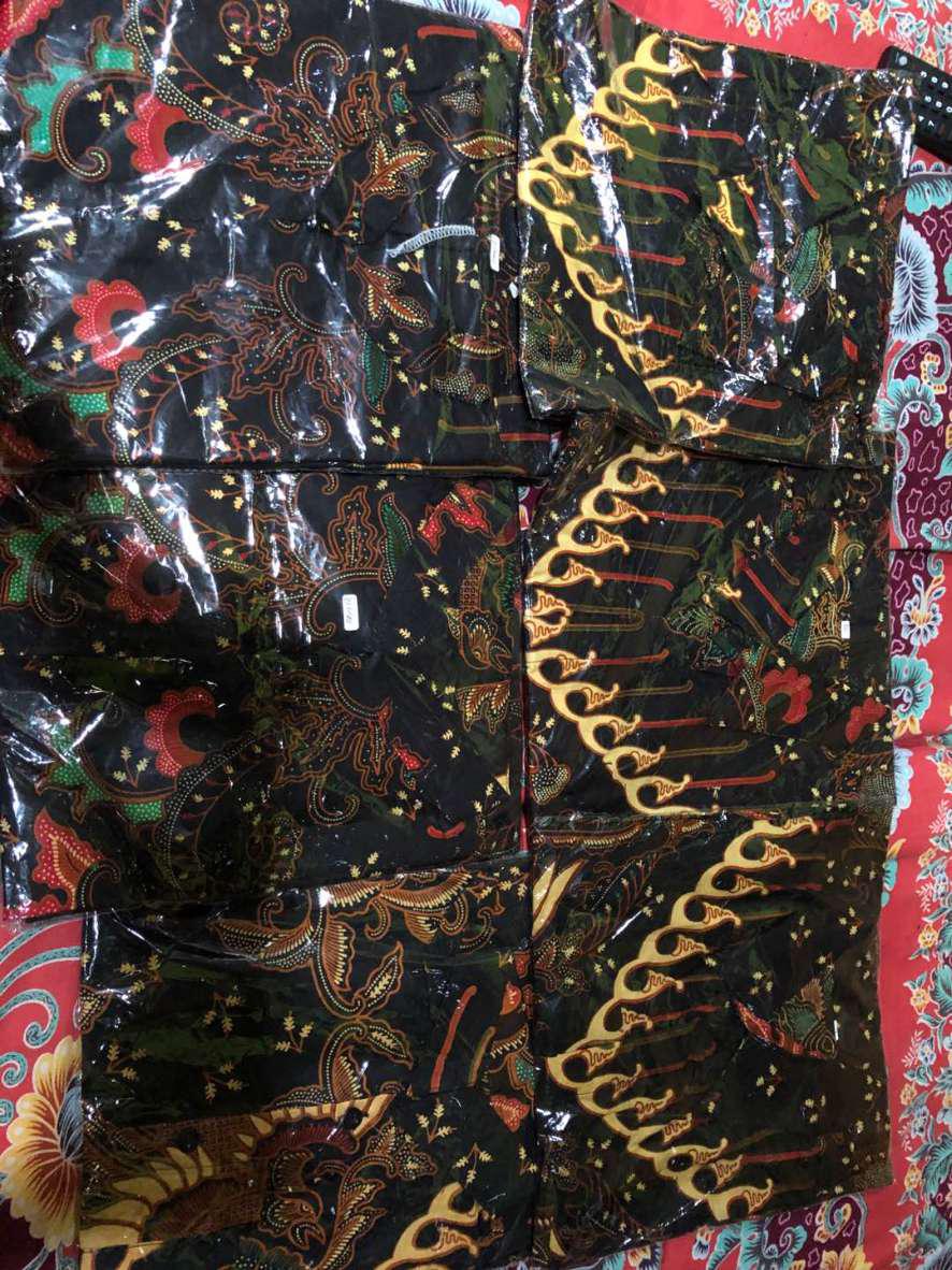 Batik Couple Keluarga - Sania Ruffle Batik Couple Orid Ndoro Jowi Dnt Garansi Termurah Batik Solehah