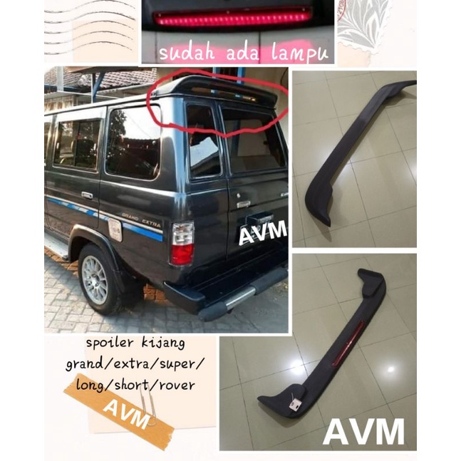 SPOILER KIJANG GRAND SUPER EXTRA LONG SHORT ROVER