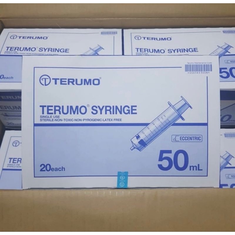 TERUMO 50 cc TERUMO 50 ml SYRINGE SPUIT