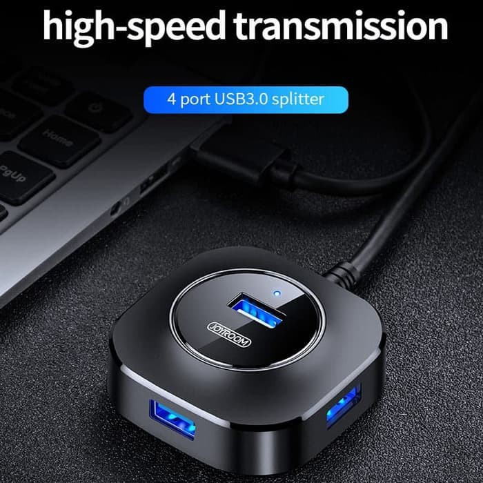 Joyroom USB 3.0 4 in 1 deceoncentrator 1.5M Black S-M371
