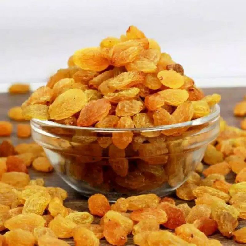 

Kismis Mutiara Manis dan golden Raisin / Asam Manis