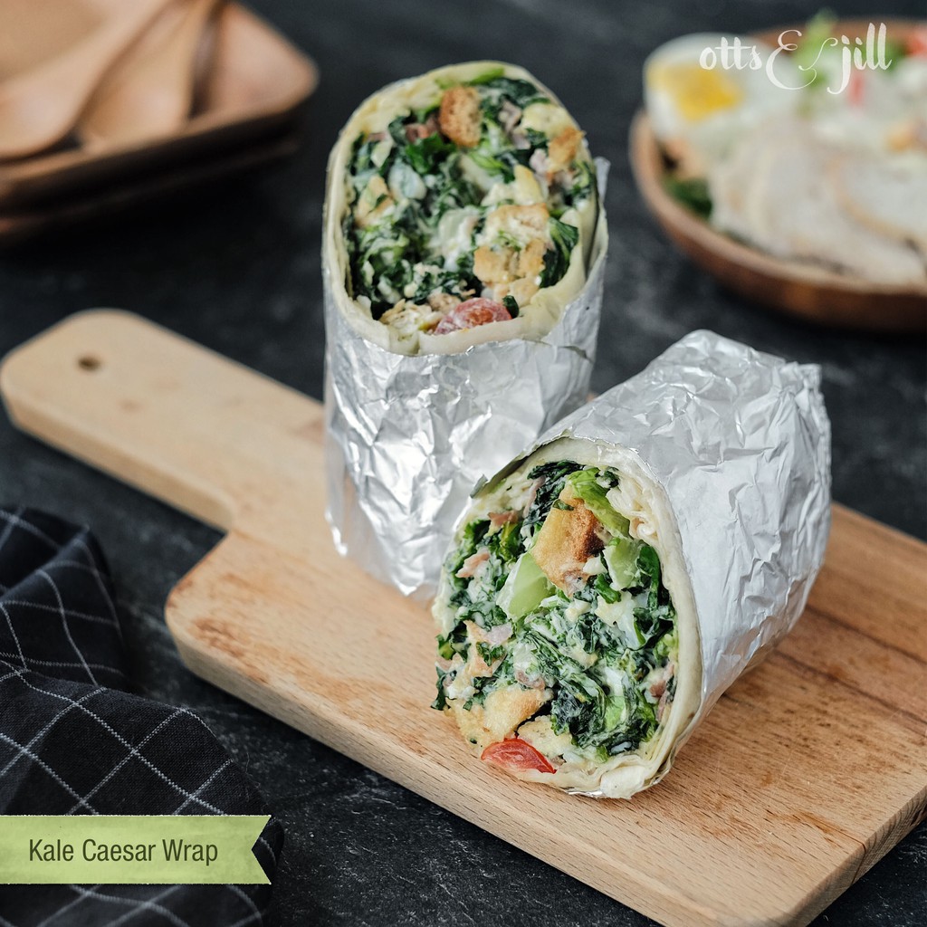 

Kale Caesar Wrap