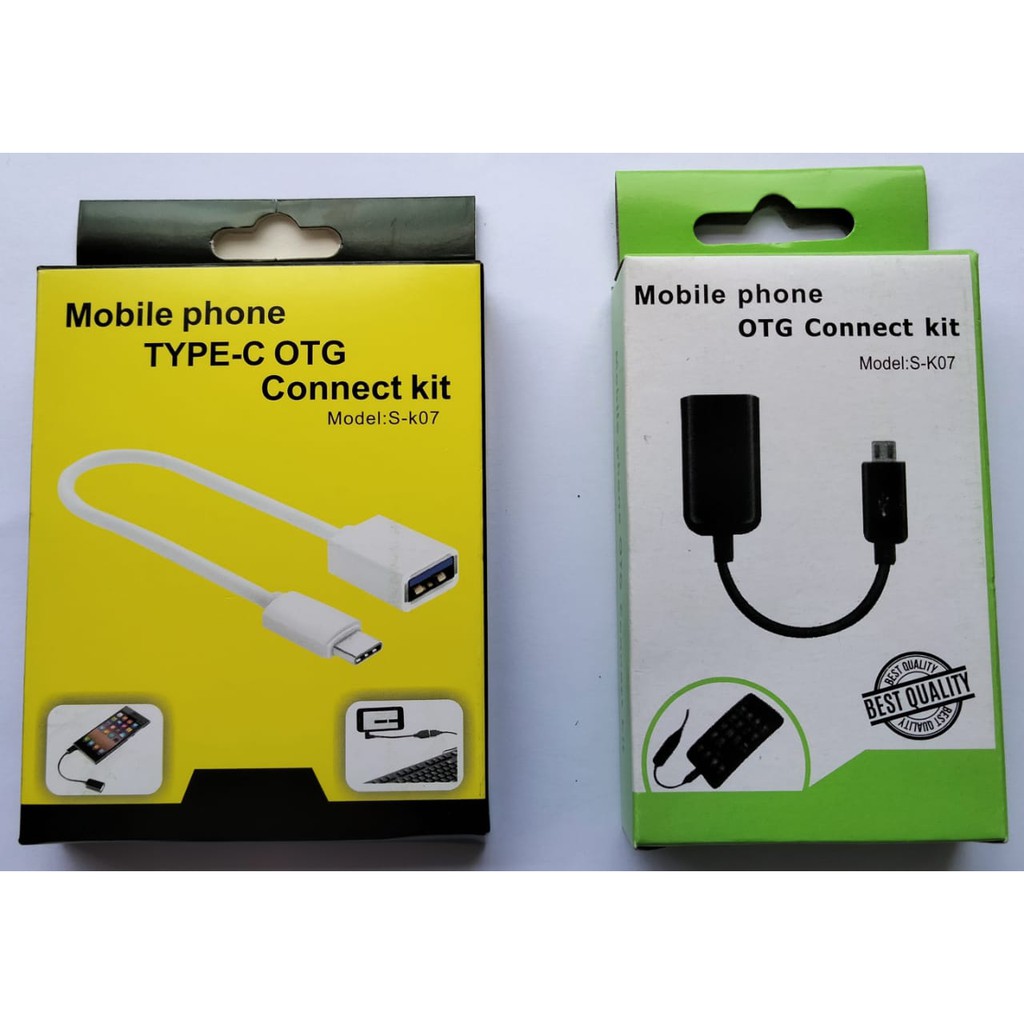 OTG KABEL TIPE C dan TIPE MICRO