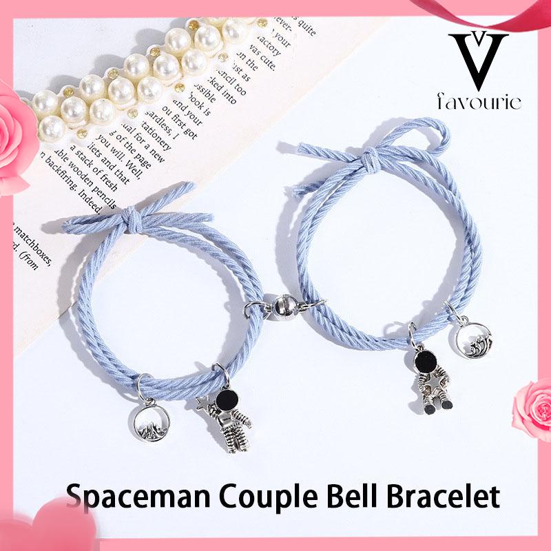 [COD]Ikat kepala Korea hairband mahasiswi astronot Gelang pasangan pacar Gelang karet gelang hadiah Perhiasan-FA