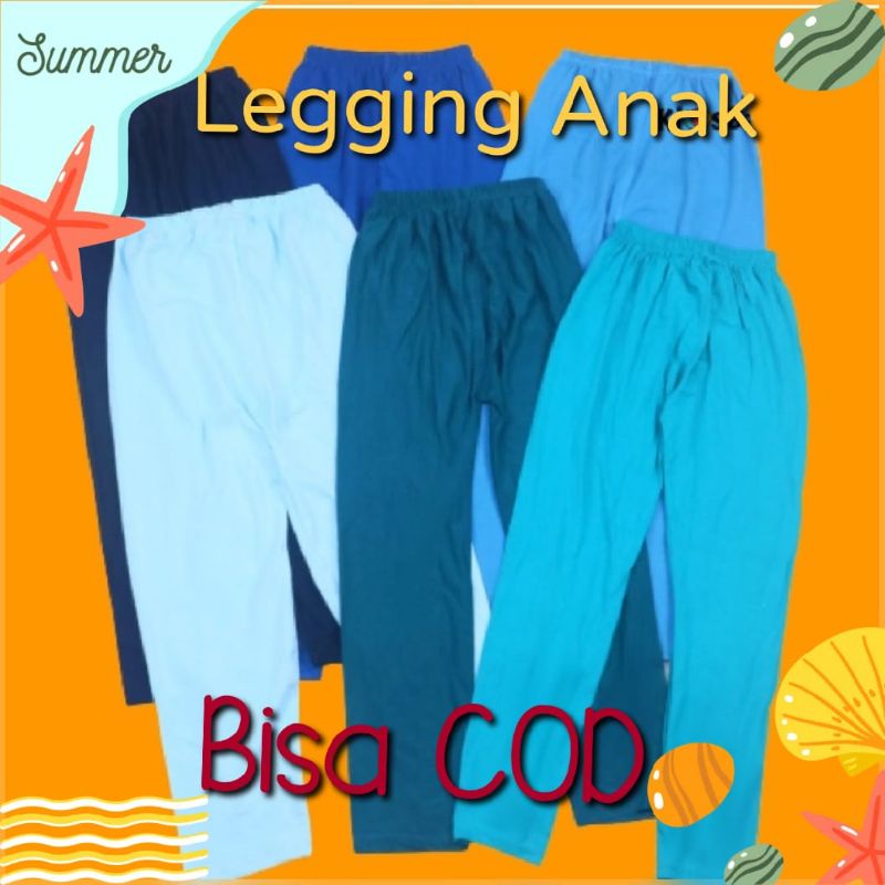 Legging Anak Perempuan Bisa COD ukuran S-XXL usia 2 Sampai 16 Tahun