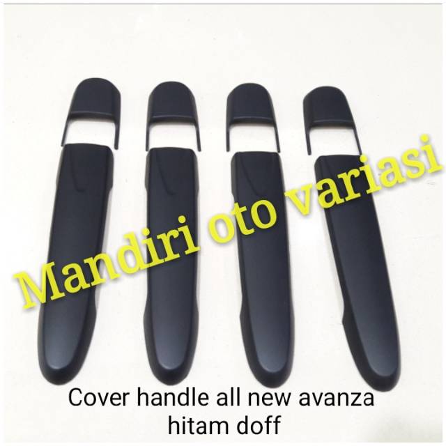 ALL NEW AVANZA PEGANGAN PINTU COVER HANDLE HITAM DOFF