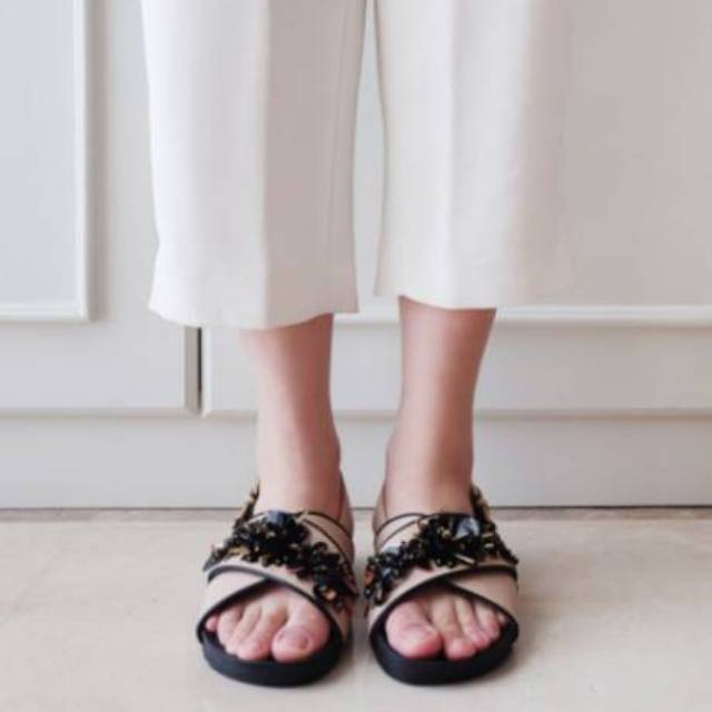 PVRA CAVVAMI NUDE BLACK Size 39