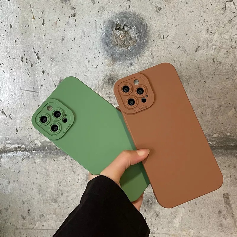 Case Procamera Iphone X Xs Xs Max XR Silikon Softcase Macaron Lentur Casing Matte