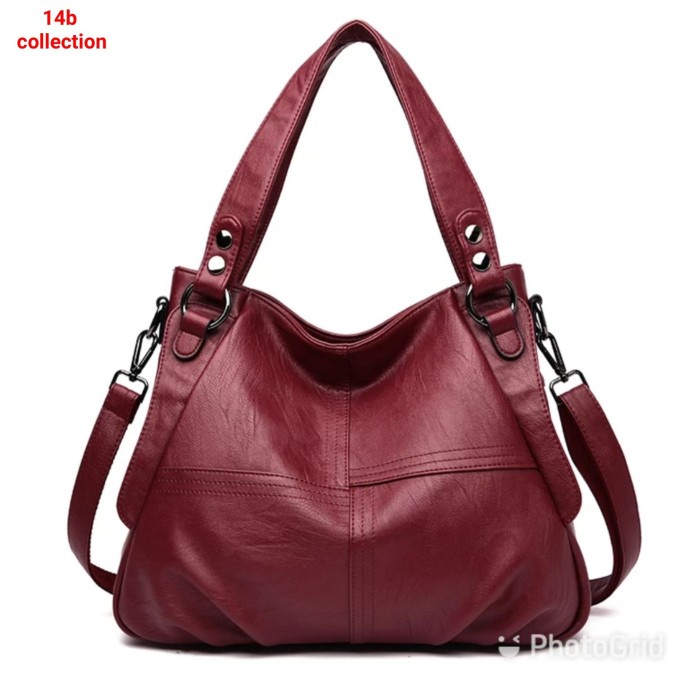[ promo tas fashion batam ] tas selempang wanita branded lokal CHL07 - Merah