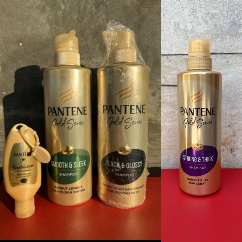 Jual Pantene Pro V Gold Series Shampoo Ml Perfect On Tanpa Bilas Ml Shopee Indonesia