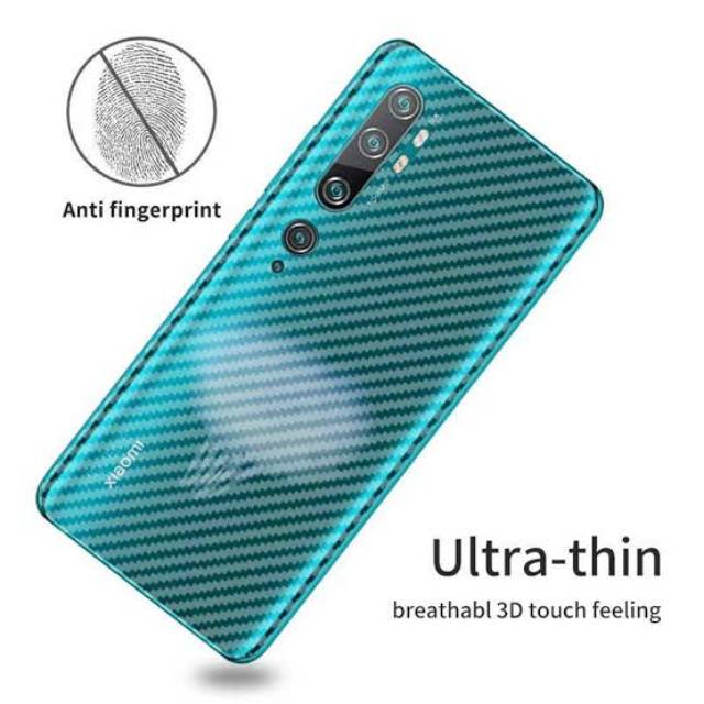 GARSKIN CARBON 3D XIAOMI REDMI NOTE 9 Pro/8 PRO/8A/7/7A/7 PRO/9C/9A - anti gores carbon 3d