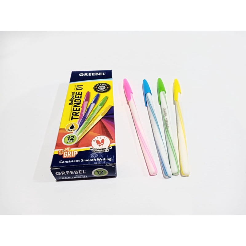 

Pulpen / pen ulir warna warni murah