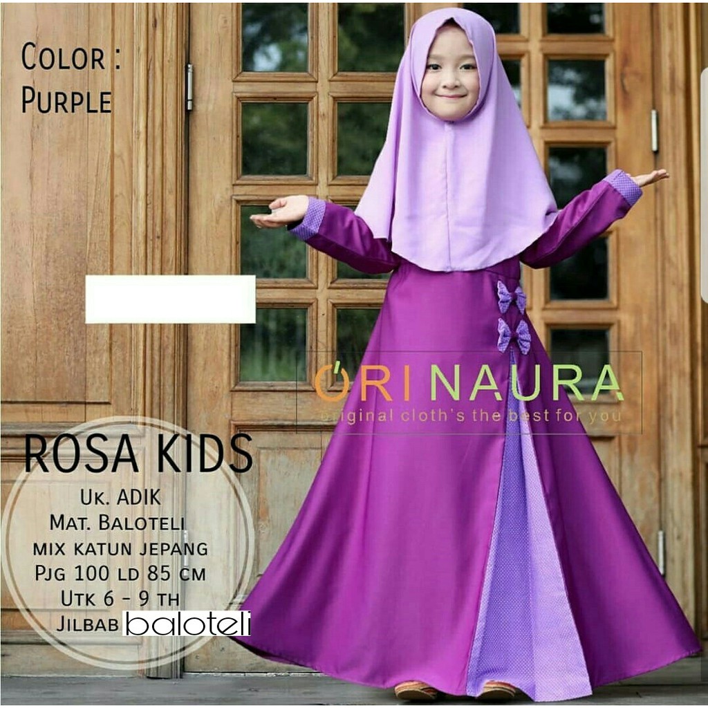 SYARI KID ROSSA 5Warna