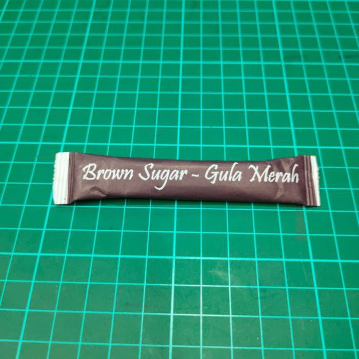 

Brown Sugar Sachet (Stick) Isi 250pcs BERKUALITAS