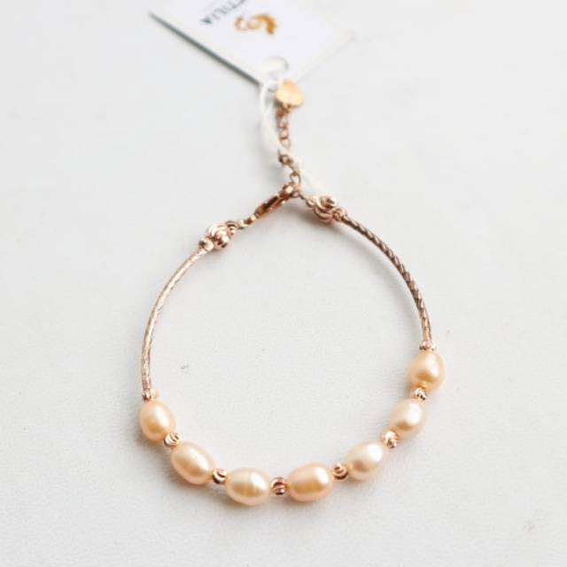 Gelang Mutiara air laut Gold