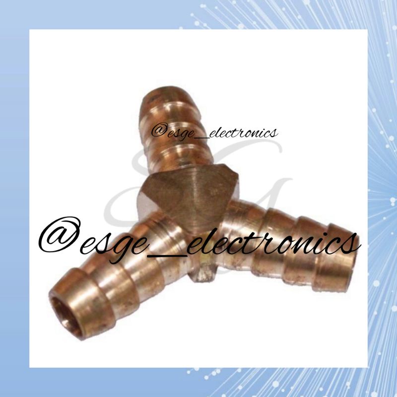 SAMBUNGAN SELANG GAS SAMBUNGAN SELANG PIPA 3 CABANG NEPEL 3 Y NEPEL SAMBUNGAN NEPEL CABANG 3 KUNINGAN SELANG GAS SAMBUNGAN KUNINGAN 3/8 INCH 11MM 3/8&quot; 11 MM NEPEL CABANG 3 Y UNTUK SELANG GAS KOMPRESOR 3 SALURAN SAMBUNGAN SELANG GAS LPG SAMBUNGAN CABANG