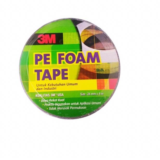 

♔ DOUBLE TAPE BUSA 3M Pe Foam Tape 24mm x 4M ORIGINAL ֍