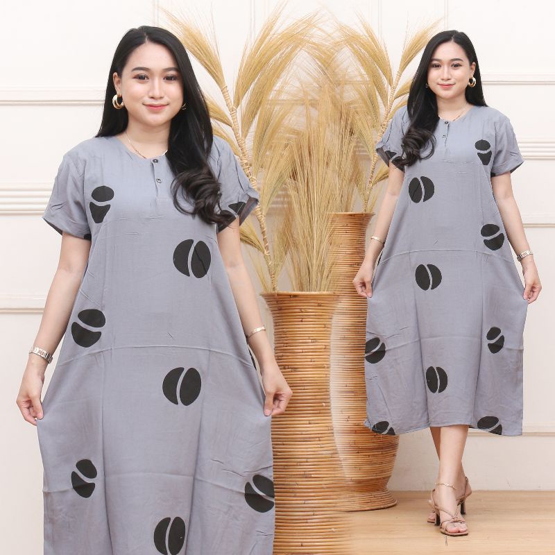 TERBARU | DASTER BUSUI MOTIF KORAN | DASTER KANCING BUSUI |  DASTER KEKINIAN-busui kopi abu