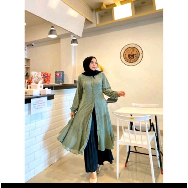 Midi alisha set salur(Ready)